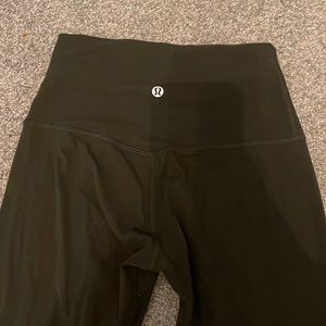 Lululemon olive green align leggings